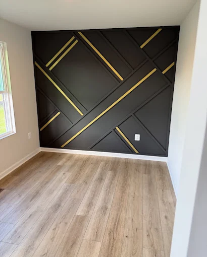 Geometric Accent Wall